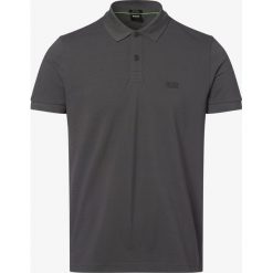 BOSS Athleisure - Męska koszulka polo – Piro, szary. Szare koszulki męskie BOSS Athleisure, m, bez wzorów, z bawełny, eleganckie, bez rękawów. Za 345,95 zł.