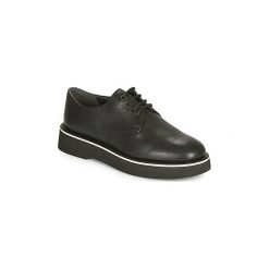 Derby Camper TYRA. Czarne półbuty damskie Camper, bez wzorów, bez obcasa, bez zapięcia. Za 659,00 zł.