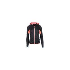 Bluzy sportowe damskie: ELBRUS Bluza damska Aniza heather grey/peach/turquoise r.L