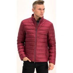Kurtka puchowa Geox Dereck M9425D T2562 F7175. Czerwone kurtki męskie Geox, m, bez wzorów, z puchu, bez kaptura. W wyprzedaży za 429,00 zł.