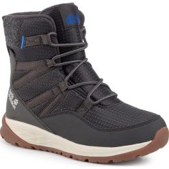 Śniegowce JACK WOLFSKIN - Polar Bear Texapore High K 4036141 Phantom/Off White. Szare śniegowce dziewczęce Jack Wolfskin, bez zapięcia. Za 389,00 zł.