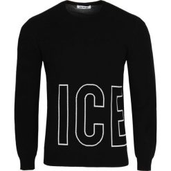 Sweter ICE PLAY. Czarne swetry męskie xl, bez wzorów, z wełny, klasyczne, z włoskim kołnierzykiem, bez kaptura. Za 499,00 zł.