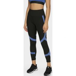 Legginsy do biegania damskie. Legginsy sportowe damskie m, z nadrukiem, z dzianiny, z podwyższonym stanem, do biegania. Za 229,99 zł.