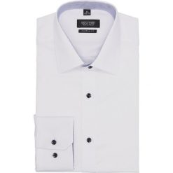 Koszula bexley 2669/2 długi rękaw custom fit biały. Białe koszule męskie Recman, m, bez wzorów, bez kołnierzyka, z długim rękawem. Za 139,00 zł.