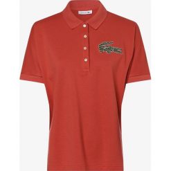 Lacoste - Damska koszulka polo, lila. Koszulki damskie Lacoste, m, z aplikacjami, z bawełny, polo. Za 449,95 zł.