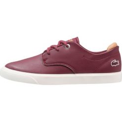 Trampki chłopięce: Lacoste ESPARRE Tenisówki i Trampki dark red/light tan