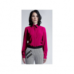 ELEGANCKA KOSZULA, K101. Czerwone koszule damskie Lanti, m, w kwiaty, eleganckie. Za 119,00 zł.