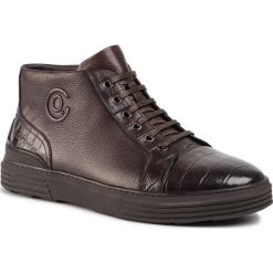 Sneakersy QUAZI - QZ-34-03-000329 105. Pomarańczowe sneakersy męskie QUAZI, bez wzorów, ze skóry, bez zapięcia. W wyprzedaży za 229,00 zł.