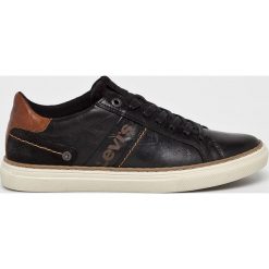 Levi's - Buty Baker. Czarne buty sportowe męskie marki Levi's®, z gumy, na sznurówki. W wyprzedaży za 299,90 zł.