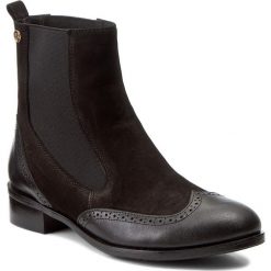 Buty zimowe damskie: Sztyblety BALDACCINI – 961000-4 Czarny S/Czarny Samuel