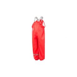 COLOR KIDS Spodnie przeciwdeszczowe Boxi Racing Red. Czerwone spodnie chłopięce marki Color Kids, z materiału. Za 89,00 zł.
