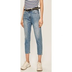 Answear - Jeansy. Niebieskie jeansy damskie ANSWEAR, s. Za 169,90 zł.