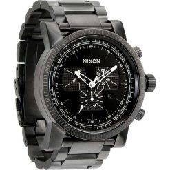 Zegarki męskie: Zegarek męski All Gunmetal Black Nixon Magnacon SS A1541632