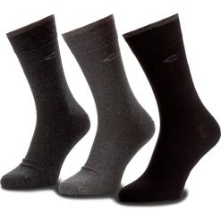 Zestaw 3 par wysokich skarpet męskich TOM TAILOR - 9003A Black 610. Szare skarpetki męskie Tom Tailor, bez wzorów, z elastanu. Za 39,00 zł.