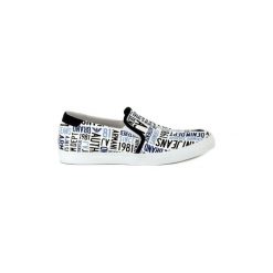 Tenisówki Armani jeans SNEAKER. Szare trampki męskie marki Armani Jeans, z jeansu. Za 559,94 zł.