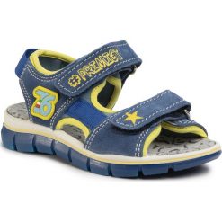 Sandały PRIMIGI - 5392500 M Blue. Niebieskie sandały chłopięce Primigi, ze skóry, bez zapięcia. Za 209,00 zł.
