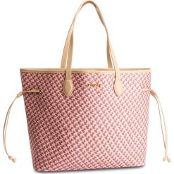 Torebka TWINSET - Shopping 191TA7172 St. Farfalle Perla Rosa 03655. Różowe torebki klasyczne damskie marki Twinset, bez wzorów, ze skóry ekologicznej, bez dodatków. Za 669,00 zł.