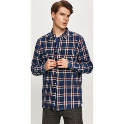 Wrangler - Koszula bawełniana. Czerwone koszule męskie Wrangler, xl, bez wzorów, z bawełny, casualowe, button down, z długim rękawem. Za 239,90 zł.