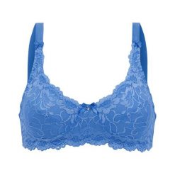 Cellbes Biustonosz Bella jasnoniebieski female niebieski 75C. Niebieskie biustonosze sportowe damskie Cellbes, w koronkowe wzory, z koronki. Za 89,00 zł.