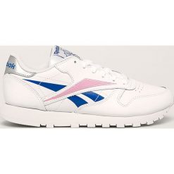 Reebok Classic - Buty Cl Lthr. Białe buty sportowe damskie Reebok Classic, bez wzorów, z gumy, sportowe, reebok classic. Za 329,90 zł.