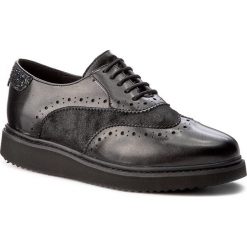 Oxfordy GEOX - D Thymar B D744BB 0NFPV C9270 Black/Anthracite. Czarne jazzówki damskie marki Geox, ze skóry ekologicznej. W wyprzedaży za 249,00 zł.