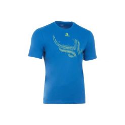 T-shirty męskie: T-Shirt Soft 100 niebieski