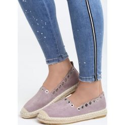 Espadryle damskie: Fioletowe Espadryle Say Yes
