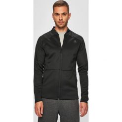 Reebok - Bluza. Czarne bluzy męskie Reebok, s, bez wzorów, z poliesteru, z kapturem, bez rękawów, bez kaptura. Za 249,90 zł.