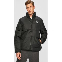 Adidas Performance - Kurtka. Czarne płaszcze męskie adidas Performance, s, bez wzorów, z poliesteru, krótkie, bez kaptura. W wyprzedaży za 279,90 zł.