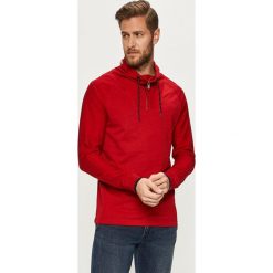 S. Oliver - Bluza. Niebieskie bluzy męskie S.Oliver, s, bez wzorów, z bawełny, z kapturem, z krótkim rękawem, krótkie, bez kaptura. W wyprzedaży za 119,90 zł.