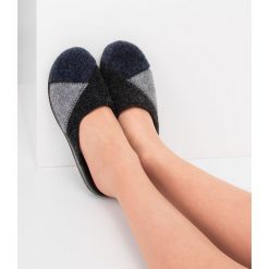 Kapcie damskie Inblu CA-96 Szare. Szare koturny damskie Inblu, z bawełny. Za 41,00 zł.