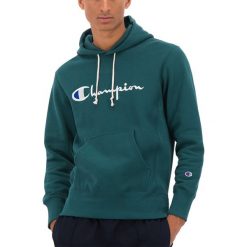 CHAMPION SWEATSHIRT REVERSE WEAVE > 212574-GS549. Bluzy męskie Champion, xxl, z haftami, z bawełny, klasyczne, z kapturem, bez rękawów. Za 419,99 zł.