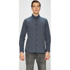 Tom Tailor Denim - Koszula. Niebieskie koszule męskie marki TOM TAILOR DENIM, s, z bawełny, button down, z długim rękawem. W wyprzedaży za 89,90 zł.