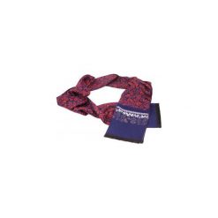 Granatowo-szary szal we wzór paisley I32. Szare szaliki męskie Modini Moda Męska, bez wzorów. Za 49,51 zł.