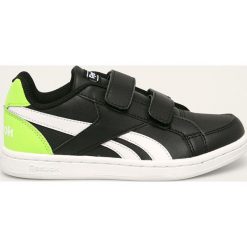 Reebok Classic - Buty dziecięce Royal Prime Alt. Czarne trampki chłopięce Reebok Classic, bez wzorów, z gumy, sportowe, z okrągłym noskiem, bez zapięcia. Za 129,90 zł.