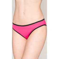 Guess Jeans - Figi kąpielowe. Czerwone stroje kąpielowe damskie Guess Jeans, xs, z aplikacjami, z elastanu. W wyprzedaży za 69,90 zł.