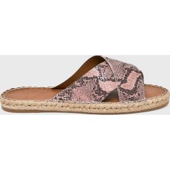 Answear - Klapki cross.X. Czarne klapki damskie marki ANSWEAR, bez wzorów, z gumy, bez obcasa. Za 99,90 zł.