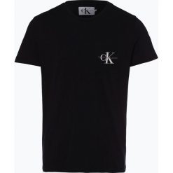 Calvin Klein Jeans - T-shirt męski, niebieski. Niebieskie t-shirty męskie Calvin Klein Jeans, xl, z nadrukiem, z jeansu, eleganckie, bez kołnierzyka. Za 139,95 zł.