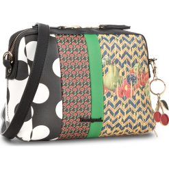 Torebka DESIGUAL - 18SAXPE2 Czerwony Kolorowy Zielony. Czerwone listonoszki damskie marki Desigual, w kolorowe wzory, ze skóry ekologicznej. W wyprzedaży za 169,00 zł.