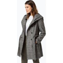 Marie Lund - Płaszcz damski, czarny. Czarne płaszcze damskie Marie Lund, w kratkę, klasyczne. Za 599,95 zł.