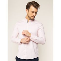Koszula JOOP! Jeans Haven 30011812. Różowe koszule męskie JOOP! Jeans, m, bez wzorów, z bawełny, casualowe, bez kołnierzyka, bez rękawów. W wyprzedaży za 239,00 zł.
