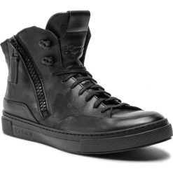 Sneakersy KAZAR - Leon 36783-08-00 Czarny. Czarne sneakersy męskie Kazar, przed kolano, na zamek. W wyprzedaży za 409,00 zł.