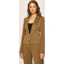 Patrizia Pepe - Żakiet. Żółte marynarki damskie Patrizia Pepe, s, bez wzorów, z elastanu. Za 1549,00 zł.
