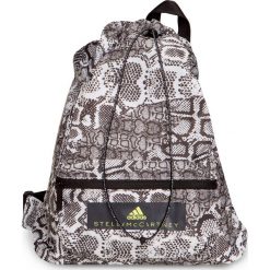 Plecak ADIDAS BY STELLA McCARTNEY GYM SACK. Czarne plecaki damskie adidas by Stella McCartney, bez wzorów, ze skóry. Za 400,00 zł.