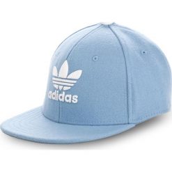 Czapka z daszkiem adidas - T H Snapback Ca CD6239 Ashblu/White. Niebieskie czapki damskie Adidas, bez wzorów, z poliesteru. W wyprzedaży za 129,00 zł.