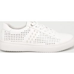 XTI - Buty. Białe buty sportowe damskie Xti, bez wzorów, ze skóry, sportowe. W wyprzedaży za 99,90 zł.