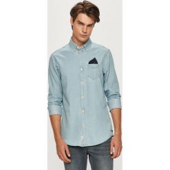 Scotch & Soda - Koszula. Niebieskie koszule męskie Scotch & Soda, s, bez wzorów, z bawełny, casualowe, button down, z długim rękawem. Za 389,90 zł.