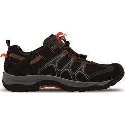 Buty trekkingowe męskie: ELBRUS Buty Niskie Calton Black/ Orange/ Mid Grey r. 45