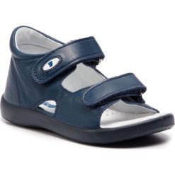 Sandały NATURINO - Falcotto By Naturino 0011500728.01.0C02 Navy. Niebieskie sandały chłopięce marki Naturino, ze skóry, bez zapięcia. Za 339,00 zł.