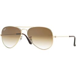 Ray-Ban - Okulary Aviator Gradient. Żółte okulary przeciwsłoneczne damskie Ray-Ban. Za 569,90 zł.